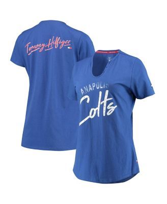 Women's G-III 4Her by Carl Banks White/Royal Indianapolis Colts