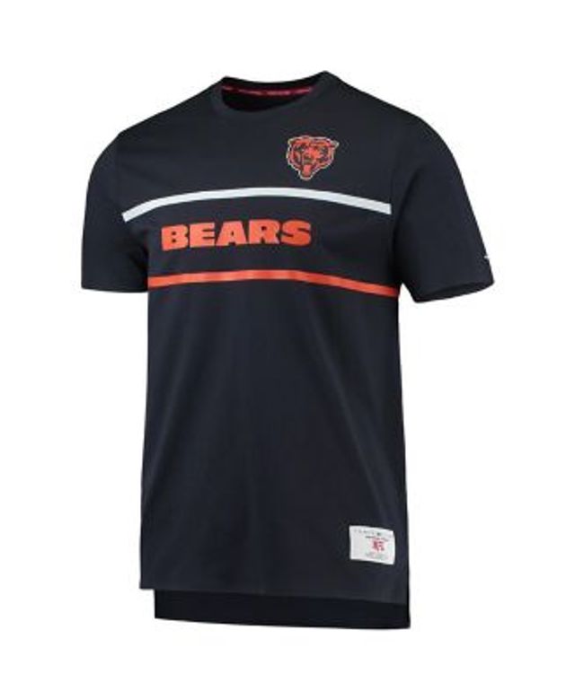 Chicago Bears Mitchell & Ness Winning Shot Mesh V-Neck T-Shirt - Navy