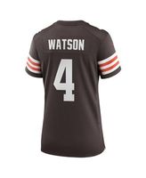 Men's Nike Deshaun Watson Brown Cleveland Browns Game Jersey