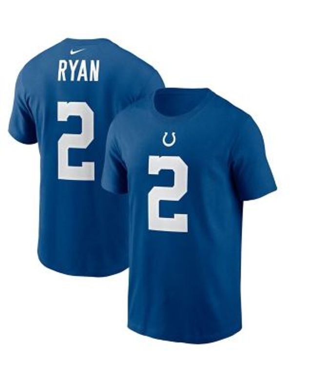 Men's Nike Matt Ryan Black Atlanta Falcons Name & Number T-Shirt