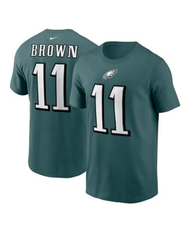 Men's Nike A.J. Brown White Philadelphia Eagles Game Jersey