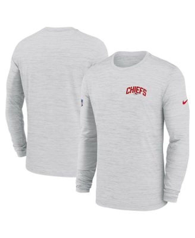 Nike Men's Black Kansas City Chiefs Velocity Long Sleeve T-shirt