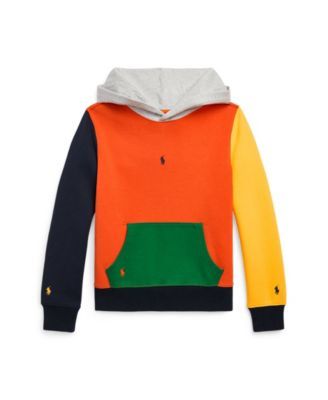 Polo Ralph Lauren Big Boys Color-Blocked Double-Knit Hoodie Sweatshirt |  Mall of America®