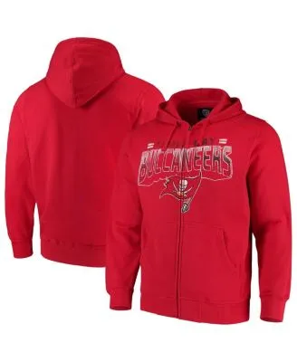 Tampa Bay Buccaneers Nike Mascot Performance Full-Zip Hoodie - Red/Gray