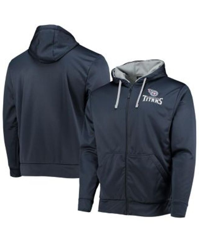 Men's Nike Navy Tennessee Titans Fan Gear Primary Logo Therma Performance  Pullover Hoodie 