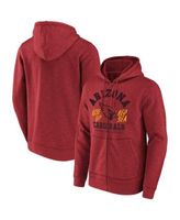 Men's NFL x Darius Rucker Collection by Fanatics Heather Gray Arizona Cardinals Color Blocked Pullover Hoodie Size: Small