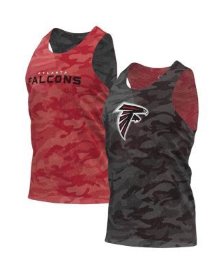 Mitchell & Ness Deion Sanders Red/Black Atlanta Falcons Retired Player Graphic Tank Top