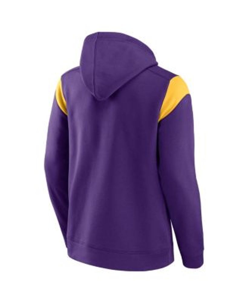 Men's Fanatics Branded Purple Minnesota Vikings Call The Shot Pullover  Hoodie