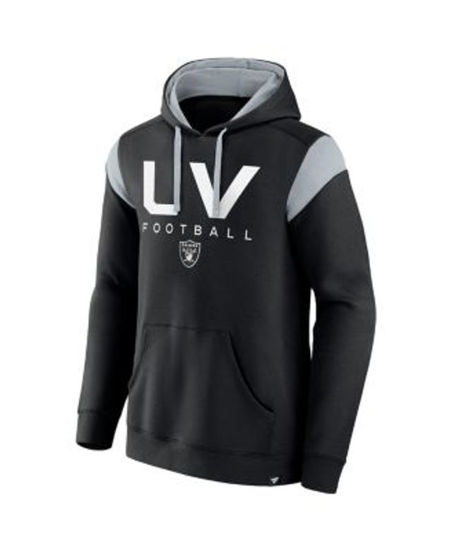 Lids Las Vegas Raiders Fanatics Branded Hustle Pullover Hoodie - Black