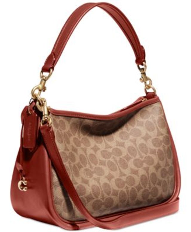 COACH Signature Canvas Cassie Crossbody - Macy's