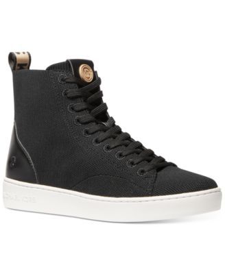 Women's Edie Knit Lace-Up High-Top Sneakers