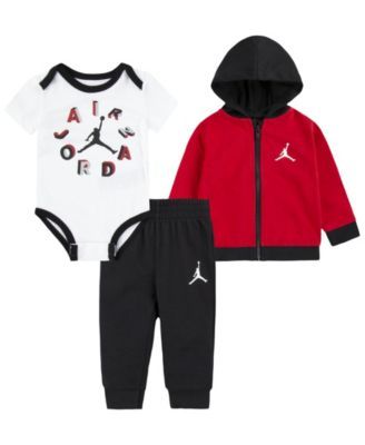 Baby Boys Air Round Up Hoodie, Bodysuit and Pants