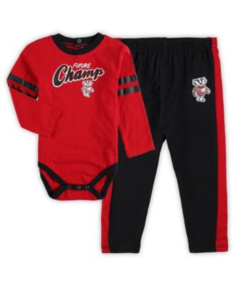 Outerstuff Toddler Red/Heather Gray Boston Red Sox Two-Piece Groundout Baller Raglan T-Shirt & Shorts Set