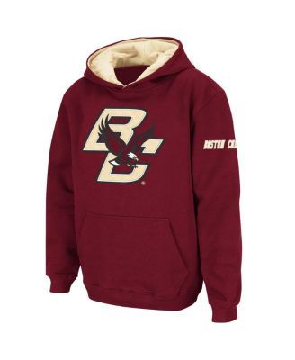 Stadium Athletic Boys Youth Red Louisville Cardinals Applique Arch & Logo  Full-Zip Hoodie