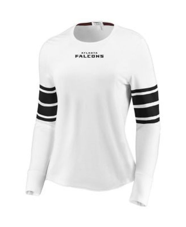 Youth Gray Atlanta Falcons Tri-Blend Long Sleeve T-Shirt