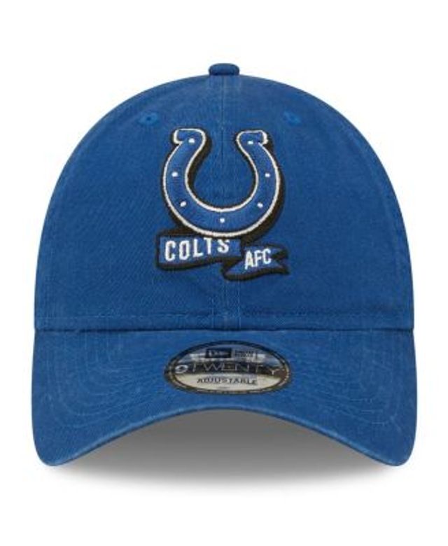 Men's New Era Royal Indianapolis Colts 2022 Sideline 39THIRTY Coaches Flex  Hat