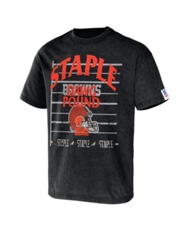 Cleveland Browns Concepts Sport Ledger Raglan Long Sleeve Henley T-Shirt -  Heather Gray