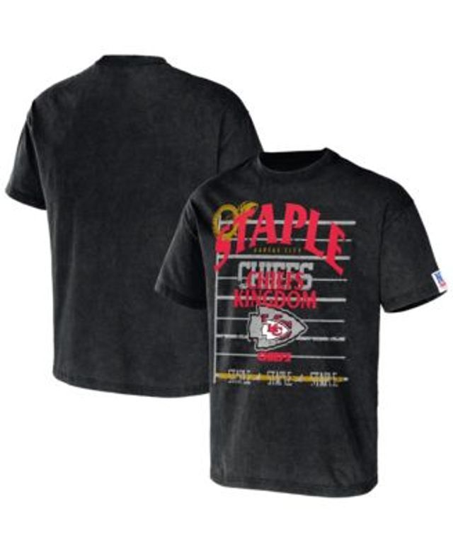 Fanatics Men's NFL x Darius Rucker Collection by Heather Gray Kansas City  Chiefs Henley T-shirt