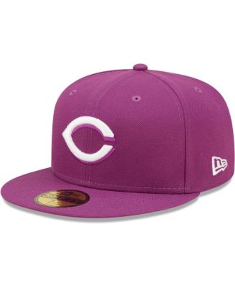 Men's New Era Royal Cincinnati Reds White Logo 59FIFTY Fitted Hat 