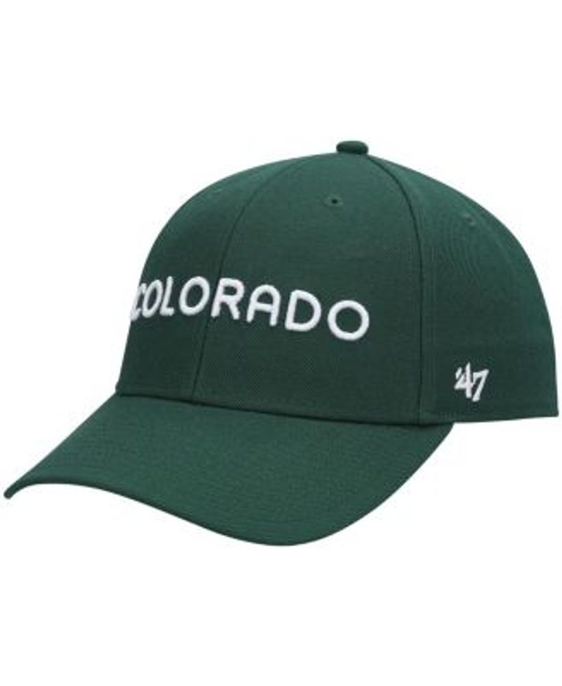 47 Green Colorado Rockies 2021 City Connect Captain Snapback Hat