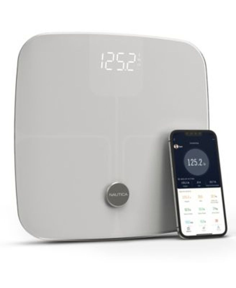 Nautica Body Tracker Plus Smart Body Scale. Twelve Body Metrics, ITO  technology.