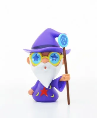 CLOSEOUT! Collectible 6" Vinyl Willful Wizard Figurine, Created for Macy's