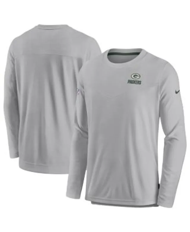 Nike Men's Gray Miami Dolphins Sideline Lockup Performance Long