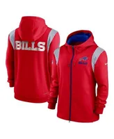 Buffalo Bills Nike Sideline Team Performance Full-Zip Hoodie - Red