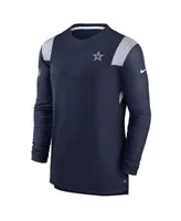 Nike Men's Navy Dallas Cowboys Sideline Tonal Logo Performance