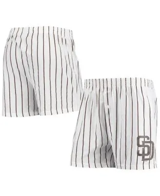 Men's Concepts Sport White New York Yankees Pinstripe Boxer Briefs