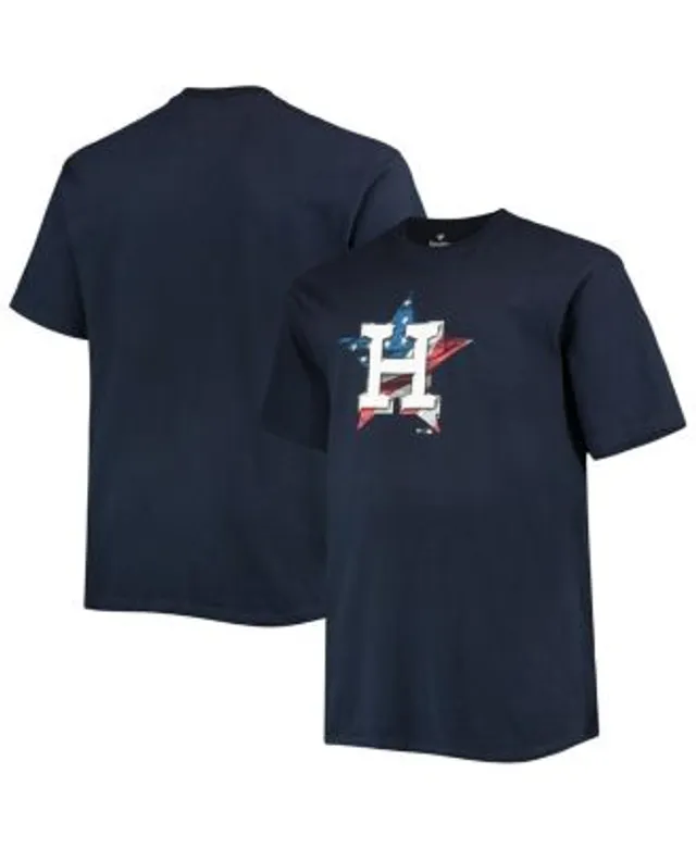 Profile Men's Navy Houston Astros Big and Tall Long Sleeve T-shirt - Macy's