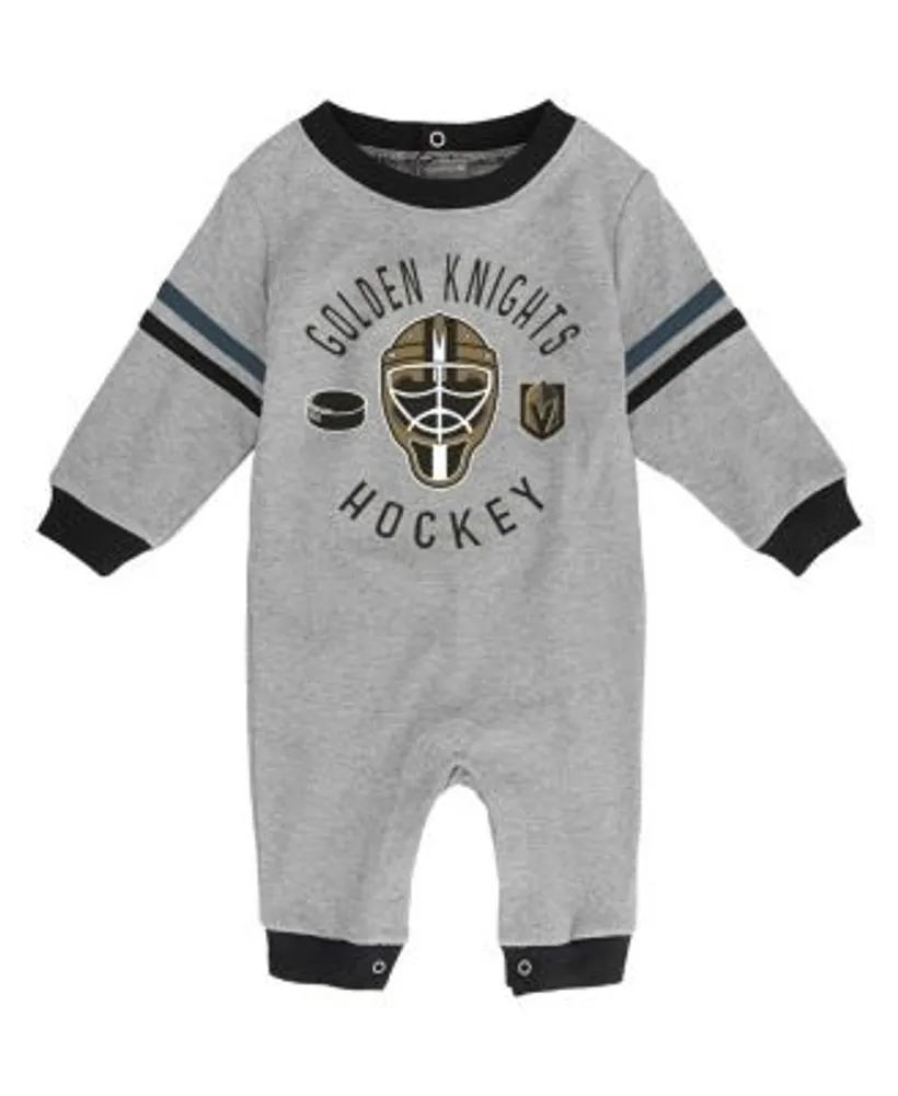 Outerstuff Newborn & Infant Navy/Heathered Gray Houston Astros Scrimmage Long Sleeve Jumper