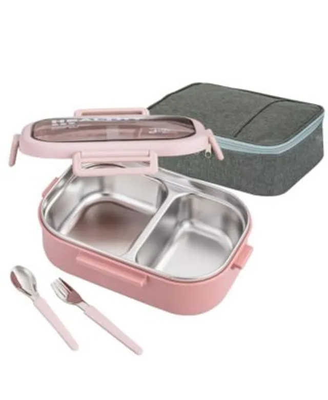 Bentgo Classic All-in-One Stackable Lunch Box Container with Built in  Flatware - Khaki Green