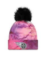 New Era Women's Pink and Black New England Patriots 2022 NFL Crucial Catch  Pom Knit Hat - Macy's