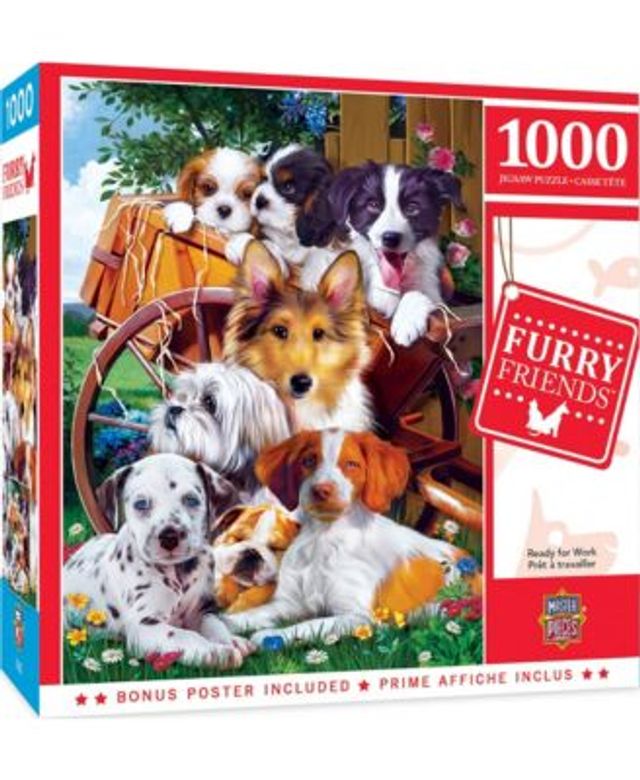 Puppy Pals, Adult Puzzles, Jigsaw Puzzles, Products