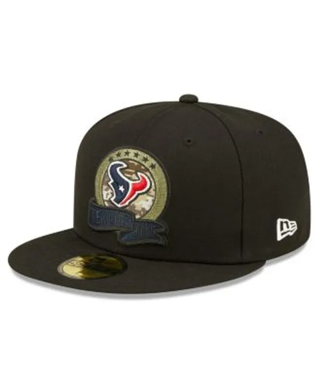 Men's New Era Black Houston Texans 2022 Salute To Service 9TWENTY  Adjustable Hat