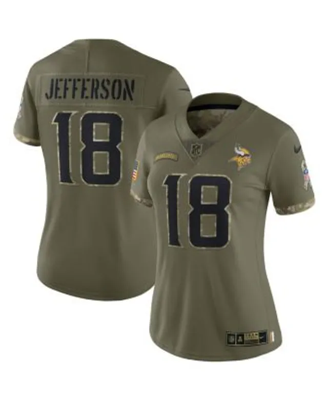 Women's Nike Tom Brady Olive 2022 Salute to Service Limited Jersey Size: Small