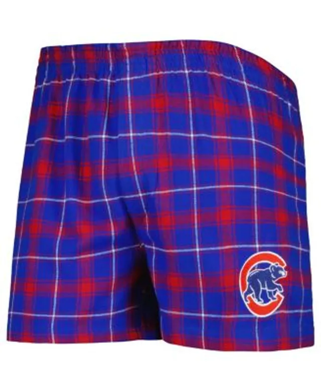 Men's Houston Astros Concepts Sport Navy/Orange Ledger Flannel Boxers