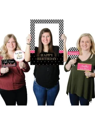 Big Dot of Happiness Sweet 16 - 16th Birthday Party 4x6 Picture