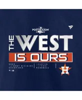 Men's Houston Astros Fanatics Branded White 2022 American League Champions  Locker Room T-Shirt