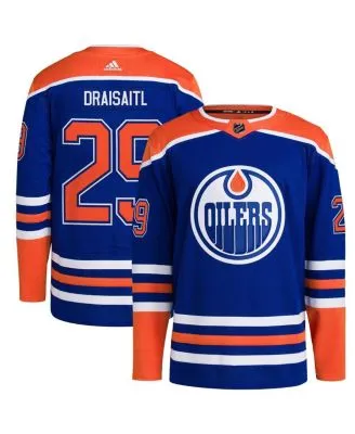 Edmonton Oilers Primegreen Mens Authentic Adidas Home Jersey