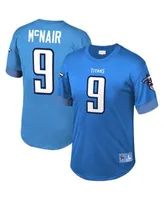 Men's Mitchell & Ness Steve McNair Light Blue Tennessee Titans Retired Player Name Number Mesh Top Size: Small