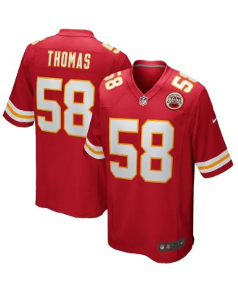 Derrick Thomas Kansas City Chiefs Mitchell & Ness 1994 Split Legacy Replica  Jersey - Red/Gold