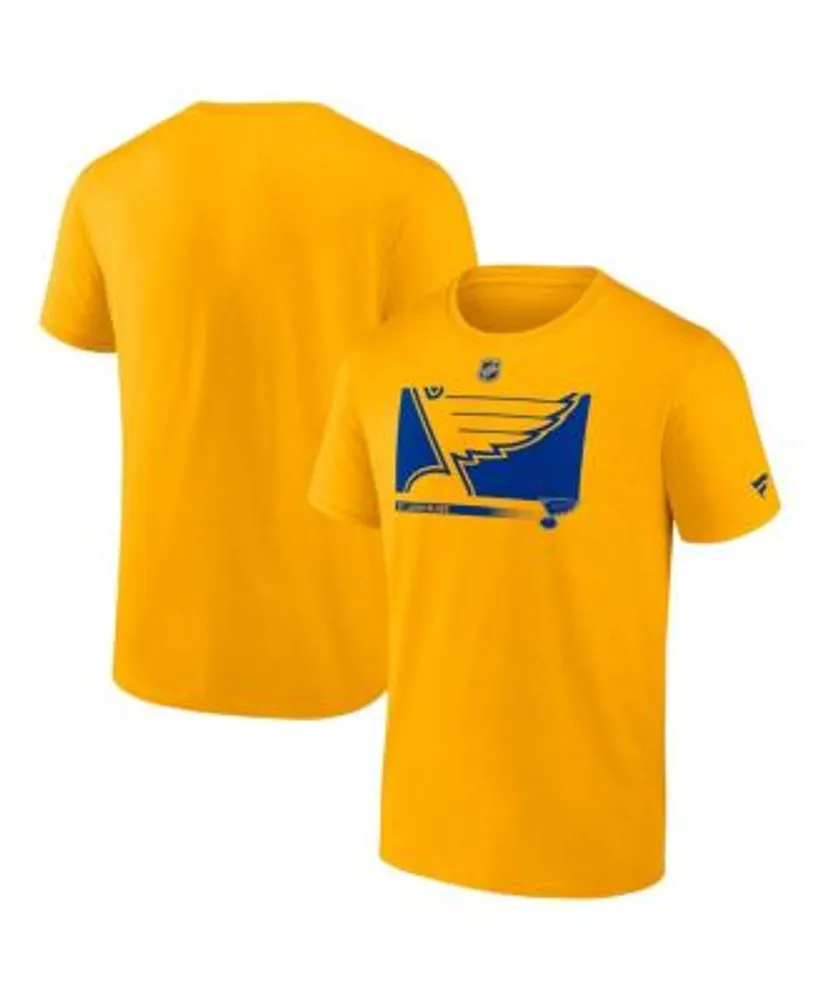 Men's St. Louis Blues Fanatics Branded Blue Team Victory Arch T-Shirt