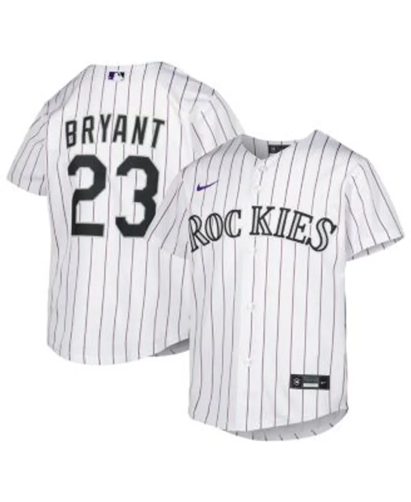 Youth Nike Kris Bryant White Colorado Rockies Home Replica Player Jersey