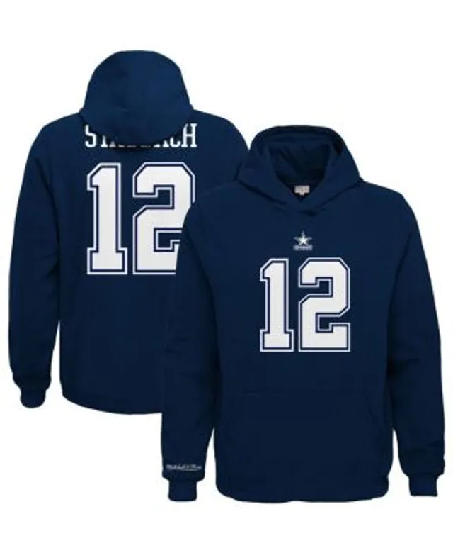 Youth Mitchell & Ness Lawrence Taylor Royal New York Giants Retired Player  Name & Number Fleece Pullover Hoodie