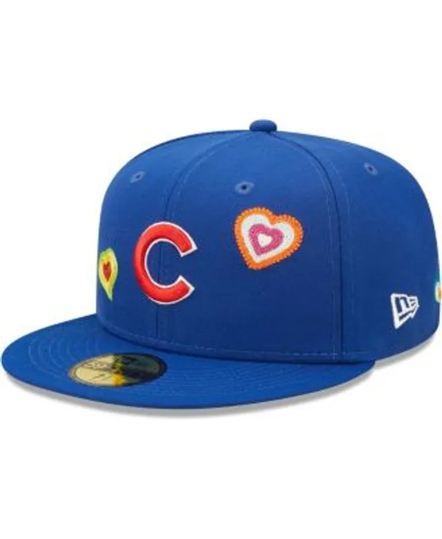 Men's Los Angeles Dodgers New Era Royal Chain Stitch Heart 59FIFTY Fitted  Hat