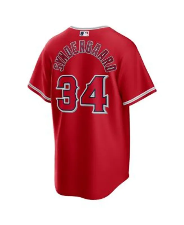 Los Angeles Angels Nike Alternate Authentic Team Logo Jersey - Red