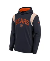 Nike Youth Chicago Bears Sideline Club Navy Pullover Hoodie