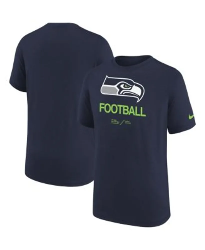 Nike Youth Boys Navy Seattle Seahawks Sideline Legend Performance T-shirt